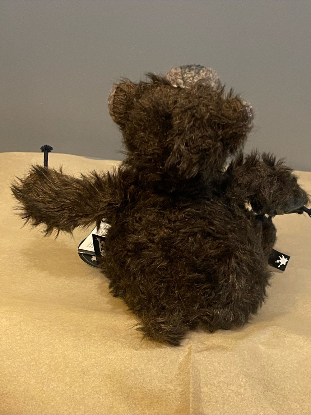 NWT Sigikid BEASTS Town Bonsai Bear Plush Stuffed Animal NWT 11” Collectible - Picture 3 of 9